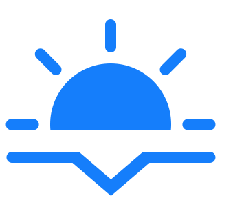 sunset symbol